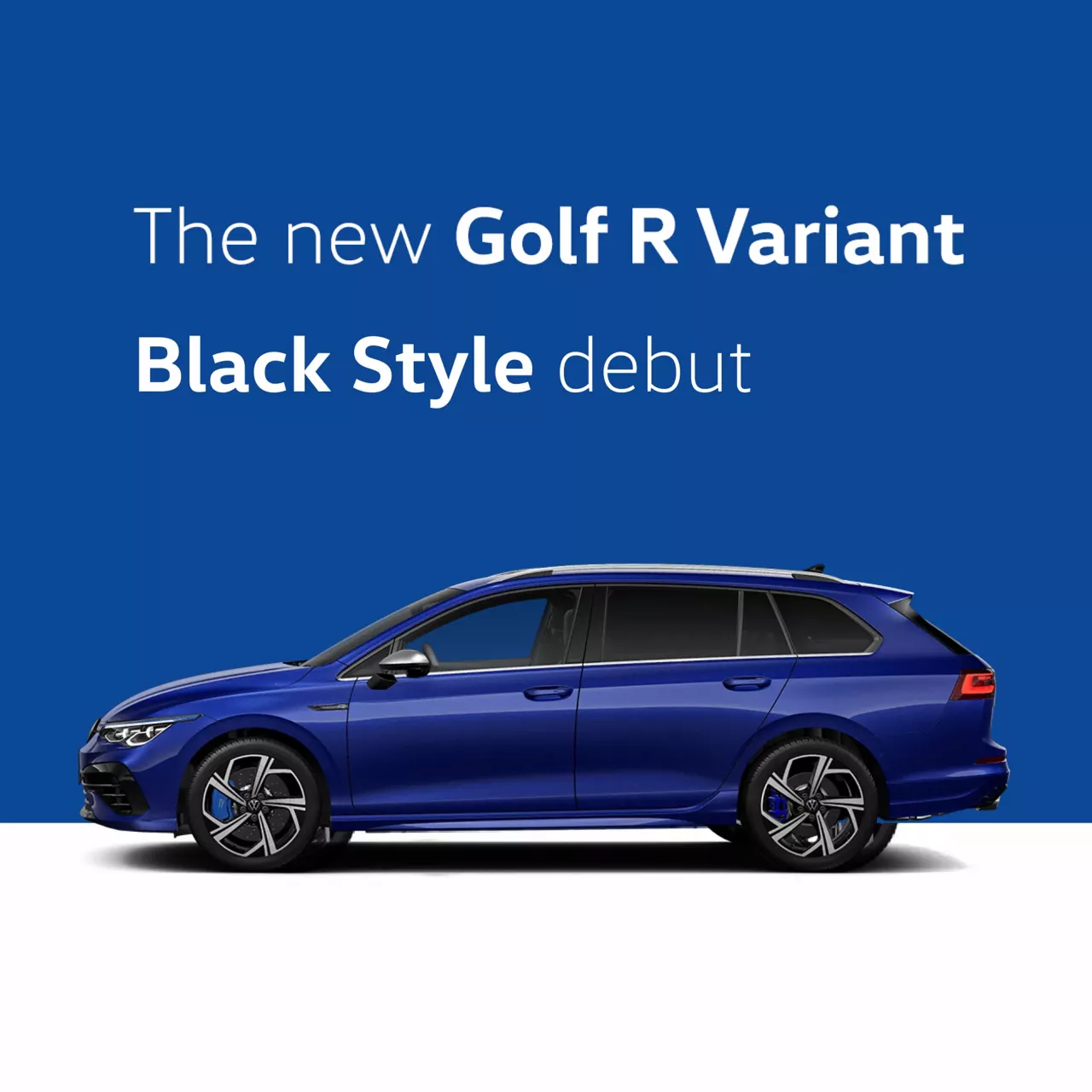 The new Golf R Variant Black Style debut