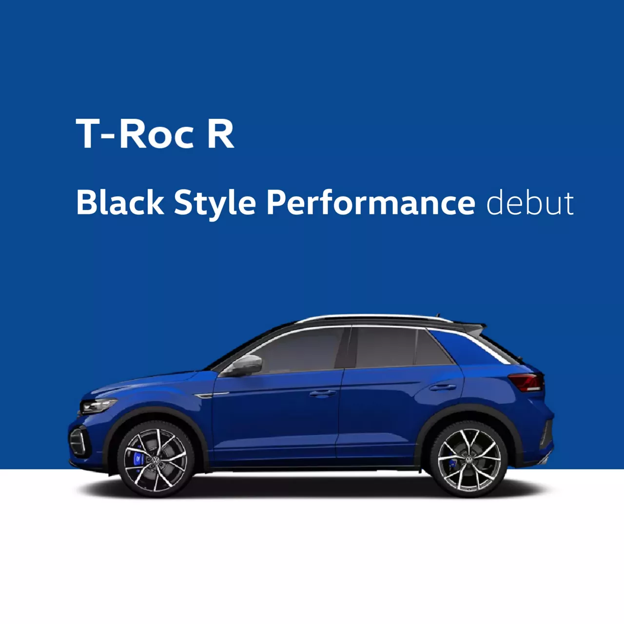 T-Roc Black Style Performance debut