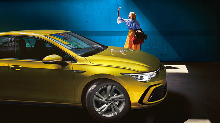The new Golf デビュー