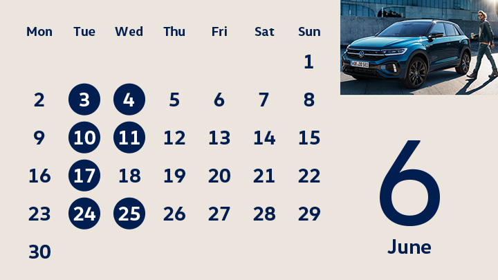 6月定休日のお知らせ