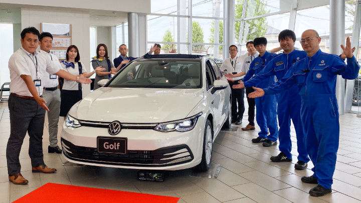 The new Golf ついに発売！