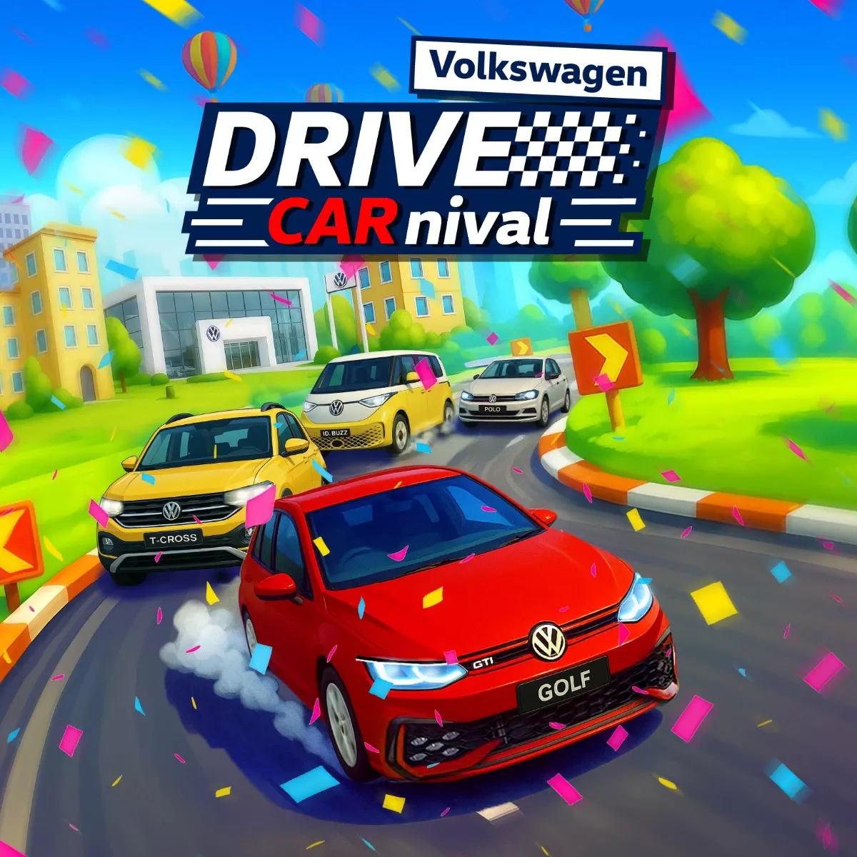 Volkswagen DRIVE CARnival  フォルクスワーゲンジャパン​公式レースゲーム誕生！